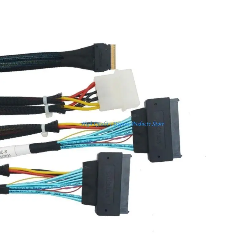 

U2JE Compactly Design SASSFF8654 4I 38PIN до SAS8639U.2 Кабели данных адаптера