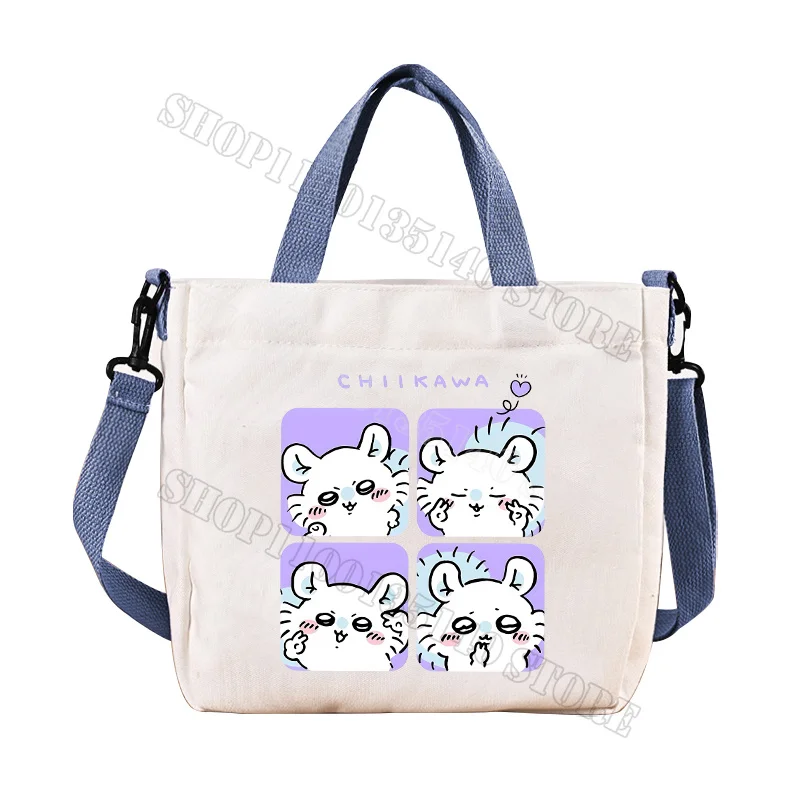 Chiikawaes Umhängetasche mit Anime-Charakter-Aufdruck, Kawaii Tragbare Große Kapazität Schreibwaren-Aufbewahrungstasche, Geschenke im Trend – Detail 7