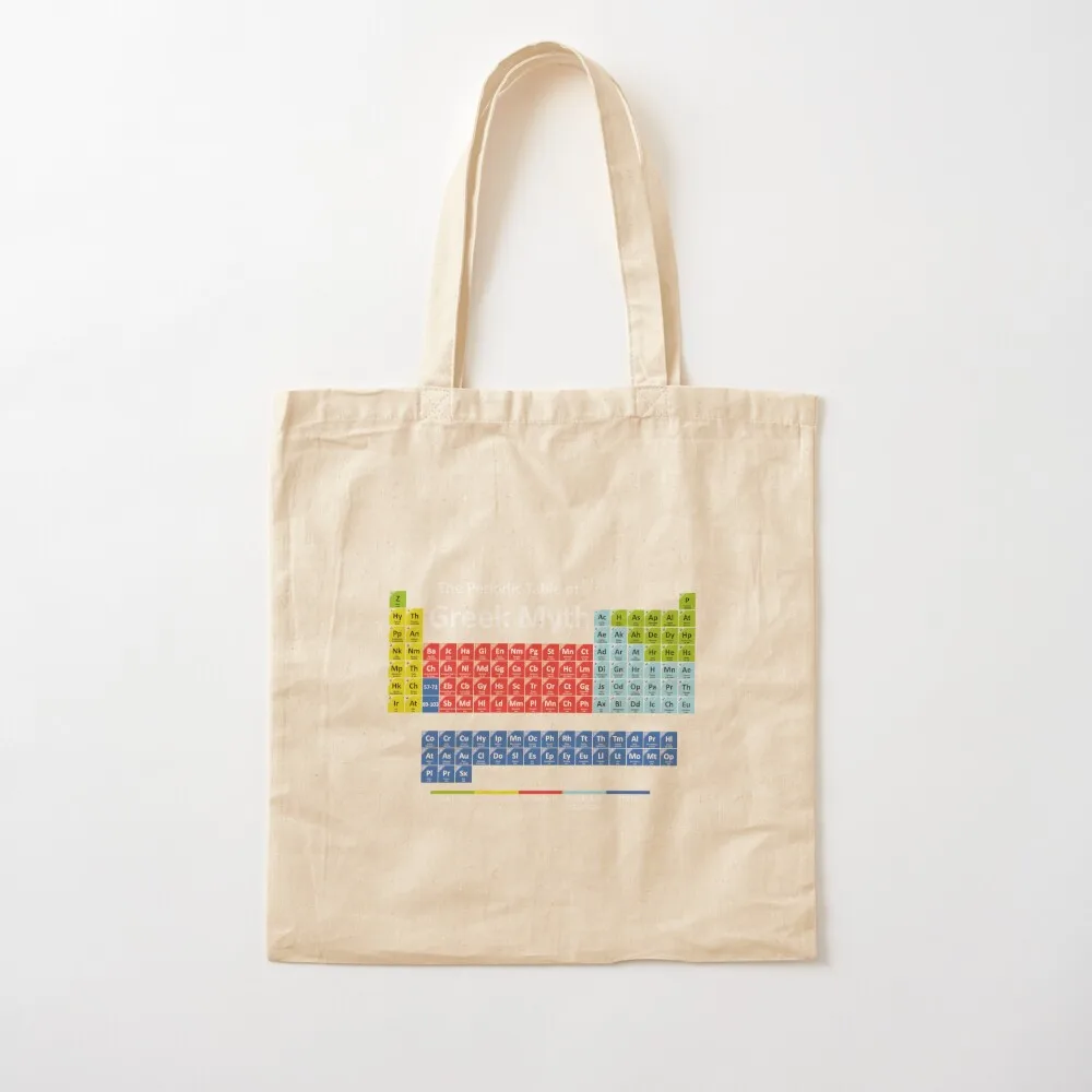 

Periodic Table of Greek Mythology Tote Bag