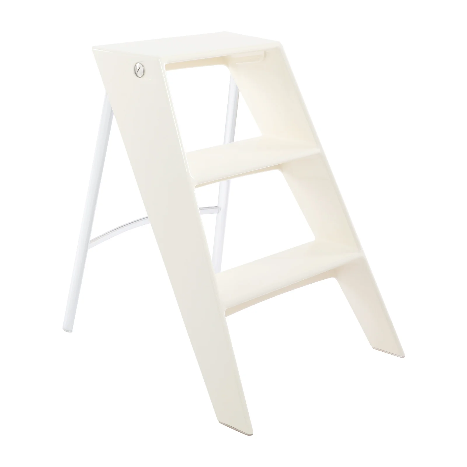 مقعد قابل للطي على شكل حرف A، مقعد قابل للطي بثلاث خطوات، ديكور منزلي لأواني الزهور، والأجهزة الإنذار، والكتب، والمجلات #2