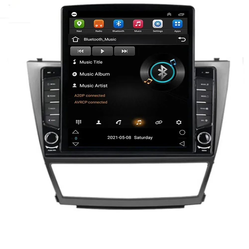 Per Tesla Style 2Din Android 13 autoradio per Toyota Camry 40 2007-2011 lettore Video multimediale GPS Stereo Carplay DSP Camera