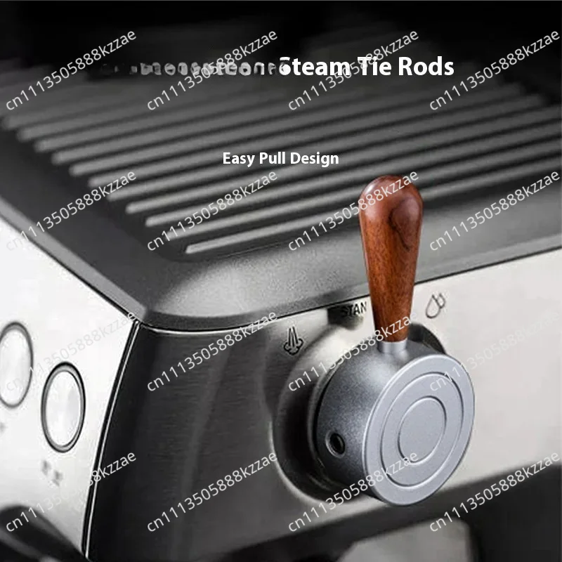 Coffee Accessories with Wood Handle for Breville 8 Series/9 Series Easy to Clean Universal Replacement Replacement Steam Lever