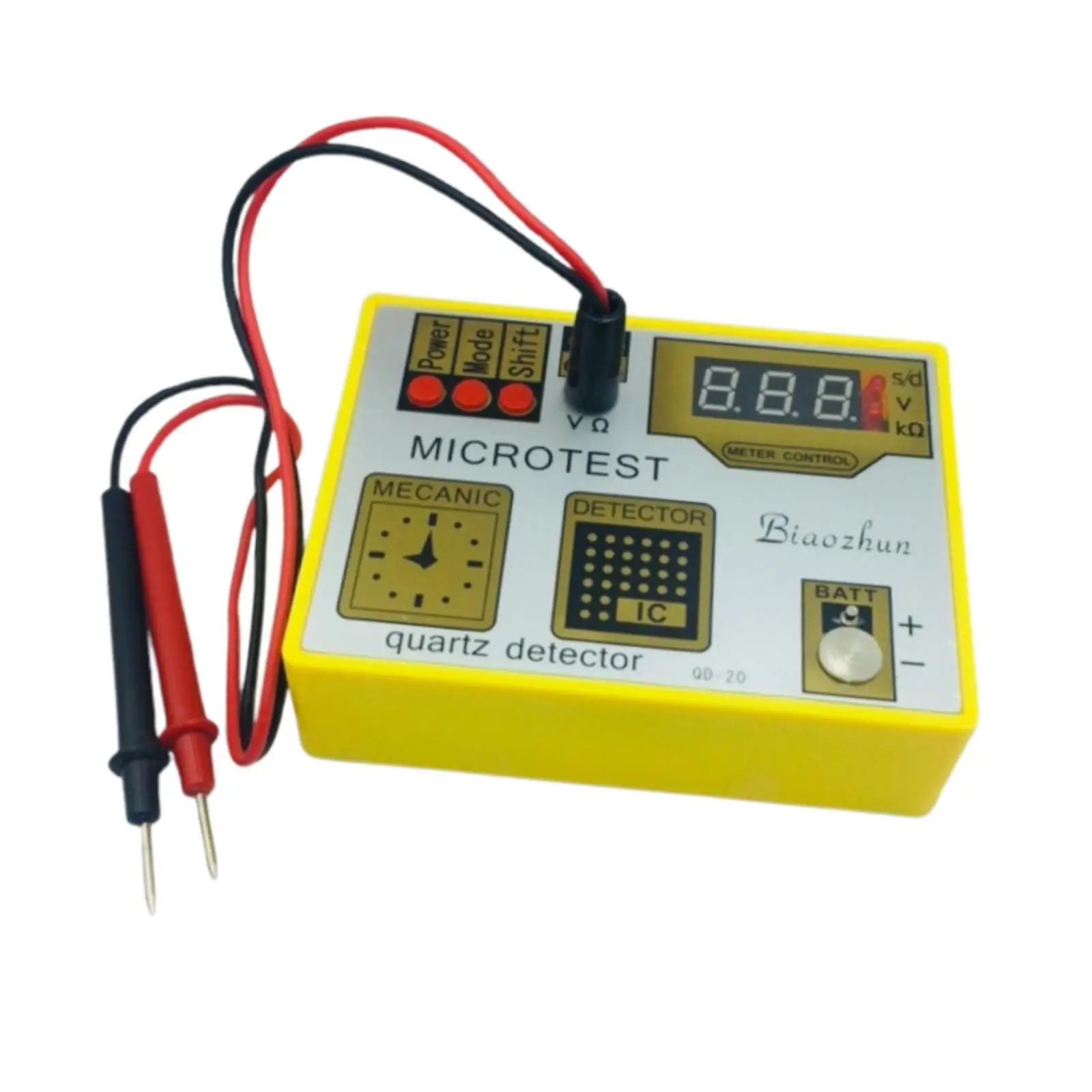 IC Coil Tester Battery Analyzer Checker Watch Battery Measure Tester for Home