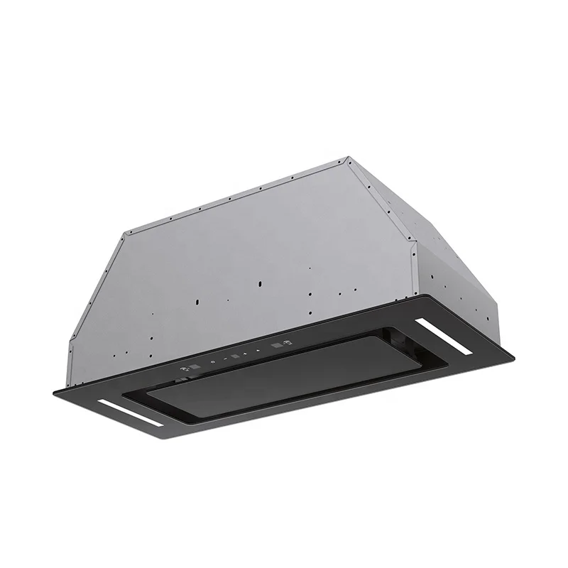Smoke Absorbing Chimney Hood Range Hoods Ceiling Mounted Kitchen Remote Control Cooker Hood