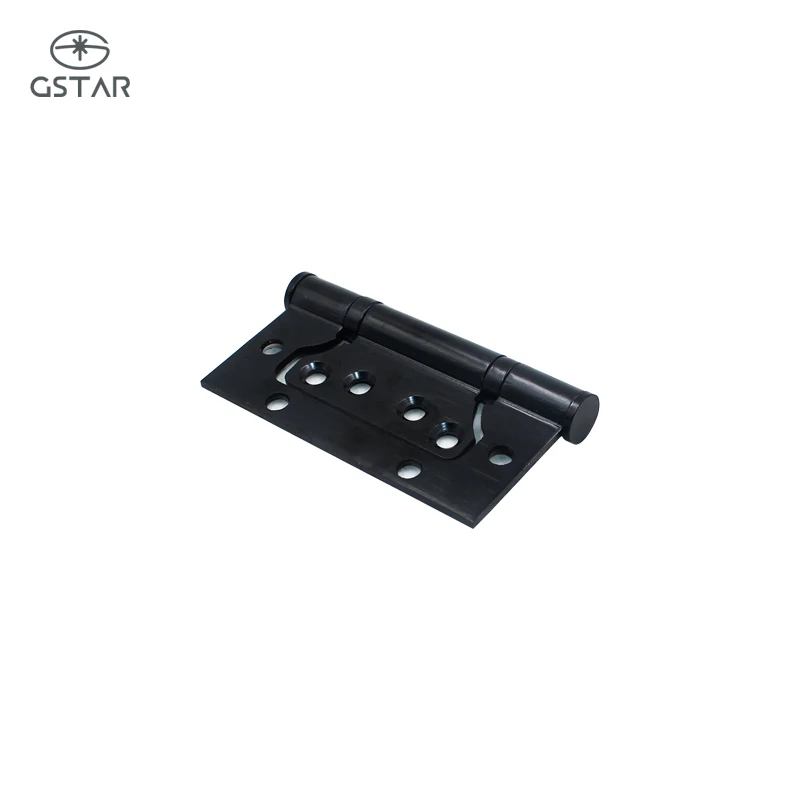 5 Inch Hardware Recessed Door Hinges Stainless Steel Metal Fillet Welding Wooden Box Window Hinges