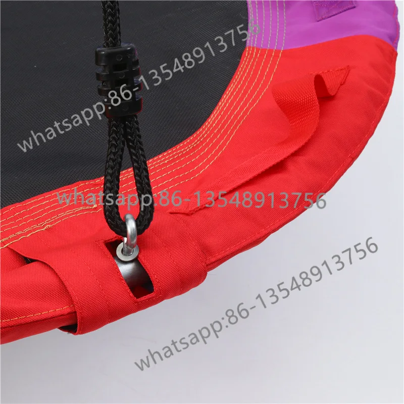 

Children's swing outdoor hammock round hammock 900D Oxford cloth factory direct sales