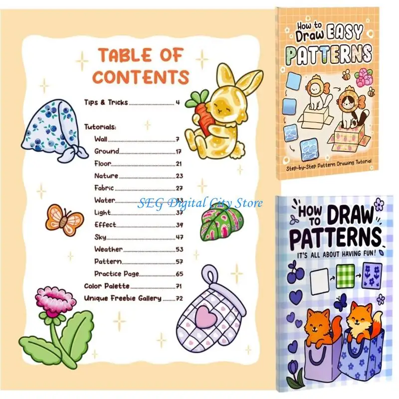 U75B Easy To Follow Art Drawing Guide Step by Step Drawing Tutorial Book For Beginner Adult Children Drawing Workbook