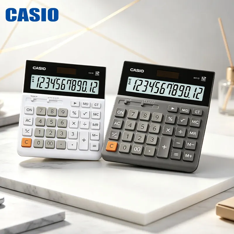 Casio DH-12/MH-12/DJ-120D/DH-14 Seiko durable business calculator is not easy to leave fingerprint fuselage long lasting
