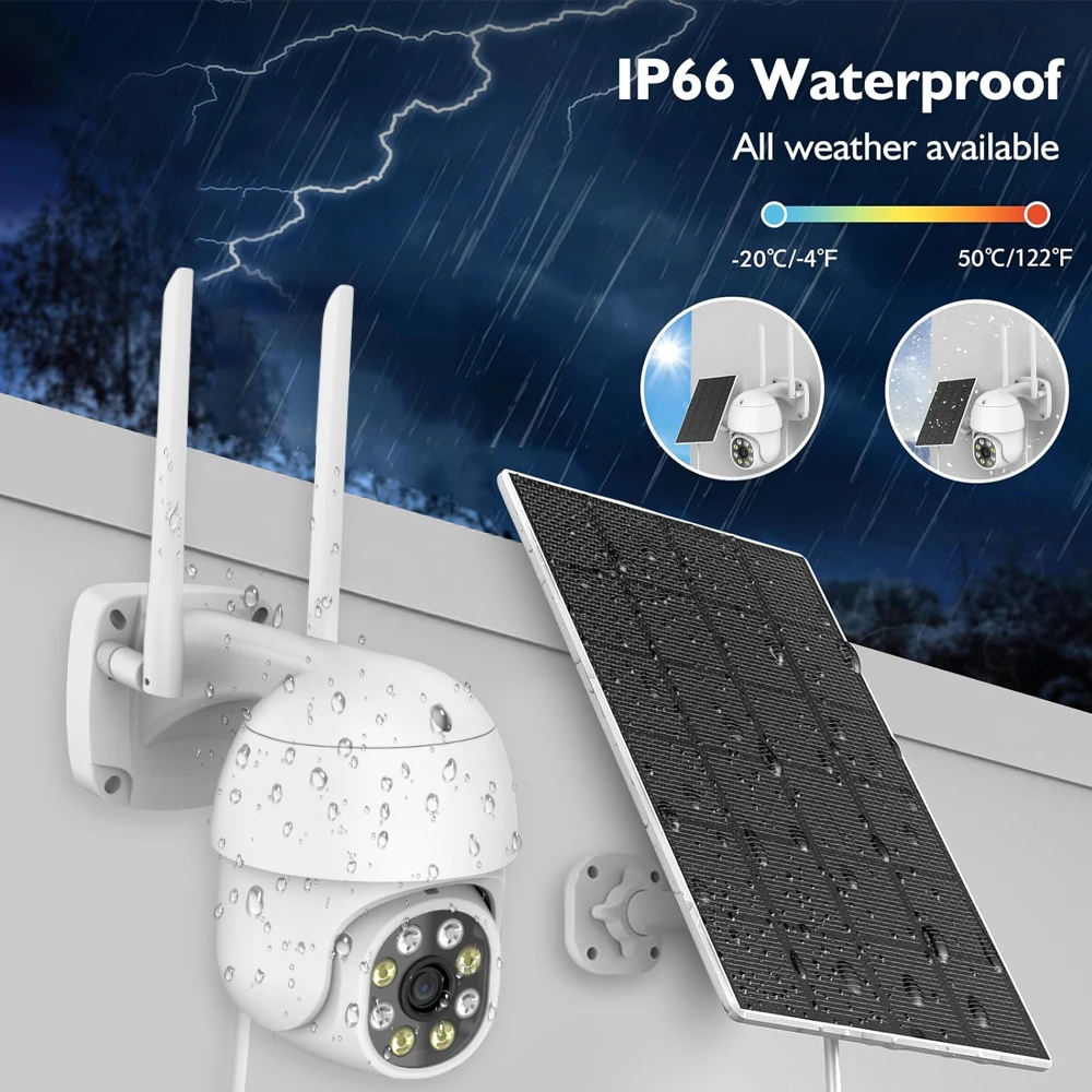 Thumbnail 2 - #46 New Solar Powered Security Cameras Arrivals