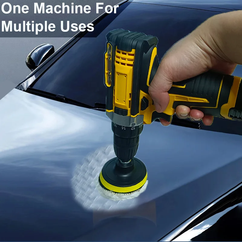 32Pcs Car Waxing Polishing Sanding Machine Wireless Car Polishing Machine Sealing Glaze Accessory Cheap Oil Film Remove Machine