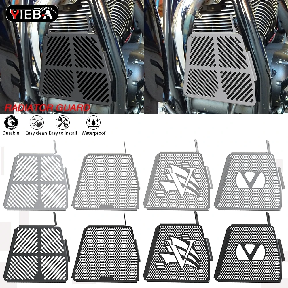 

2025 Radiator Guard For Victory Cruiser/Hammer / Vegas 8 Ball / King Pin / Judge/ Highball 2008-2024 Motorcycle Oil Cooler Guard