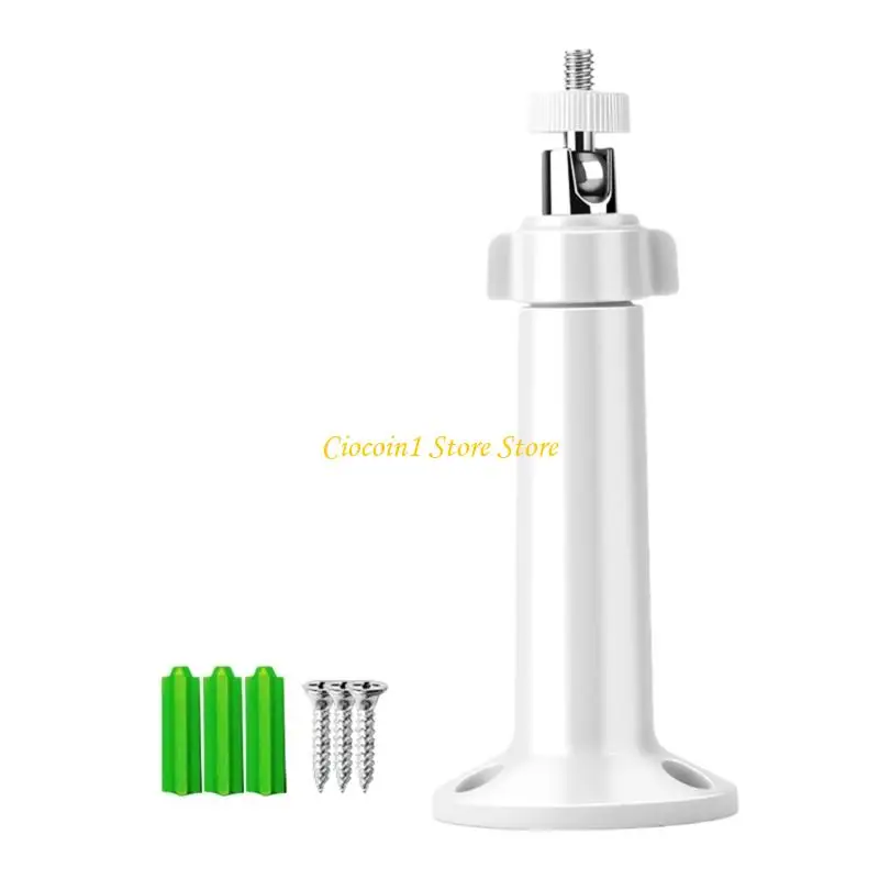 A3PC ABS Plastic Surveillances Camera Bracket Quick Setups No Tools Need for Wide Area Monitoring