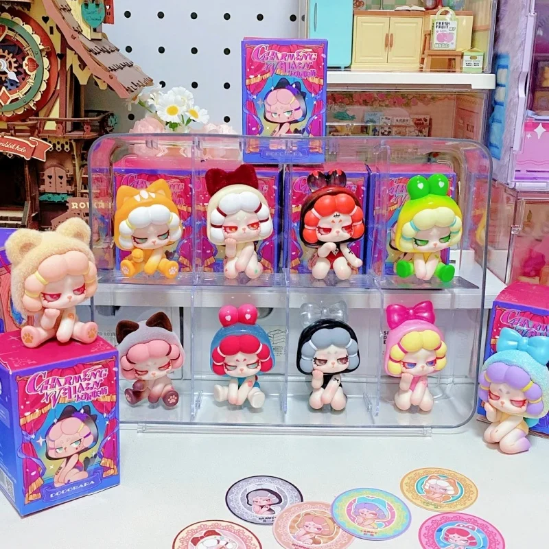 

Hot Dodosugar Dodorara Charming Rebellion Series Blind Box Mini Beans Toys Collectible Model Figurine Mystery Box Kids Girlsgift