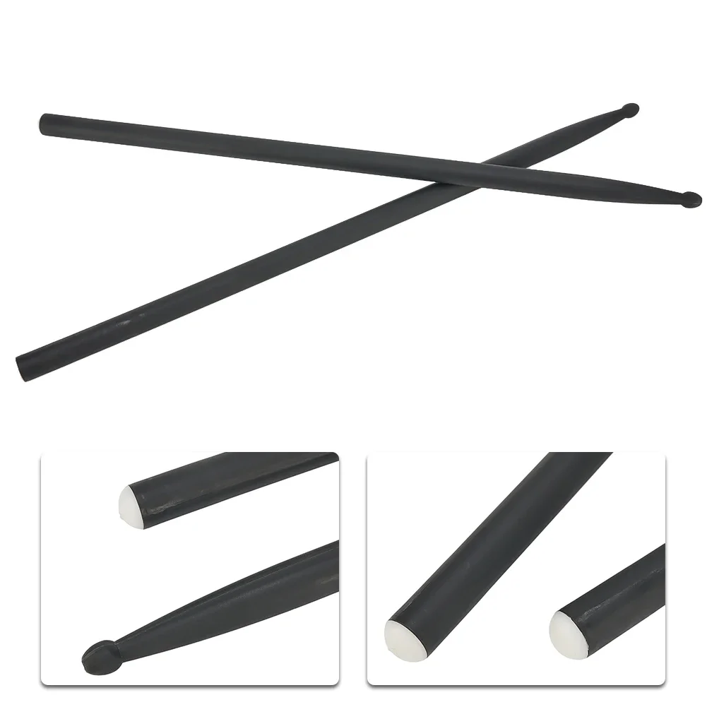 

Mallets Drumsticks For Drum Kit For Drummer Band Beat The Drums Dia 0.565 Flexible Length 16 120g Black Carbon