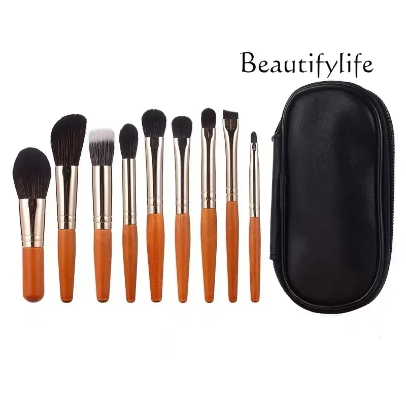 

Beauty Makeup Light Luxury Exquisite Portable Makeup Brush Set Storage Bag Super Soft Affordable Premium Daily