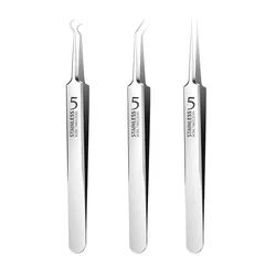 Tweezers German Ultra-fine Cell Pimples Blackhead Clip Tweezers Beauty Salon Special Scraping Closing Artifact Acne Needle Tool