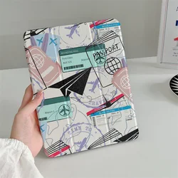 For Apple iPad Pro 11inch 2024 Air 5/4 10.9 ipad 10th 7/8/9 10.2 Air 3 10.5 inch mini 6/5/4 Case Funny Cute Tablet Cover Cases