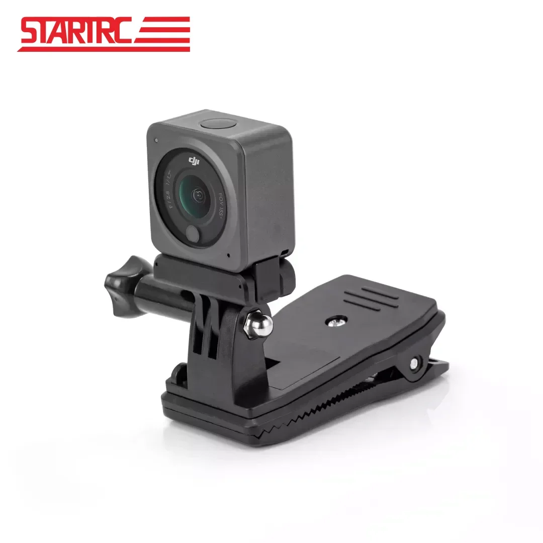 STARTRC зажим для рюкзака, держатель для DJI Osmo Action/GoPro 8 7 6 5 4/Insta360 X4 X3 X2 EVO, аксессуары для спортивной камеры
