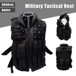 Outdoor Waistcaot  Training 11 Pockets Tactical Vest Men Hunting Vest CS Waistcoat swat Protective Modular Security Vest