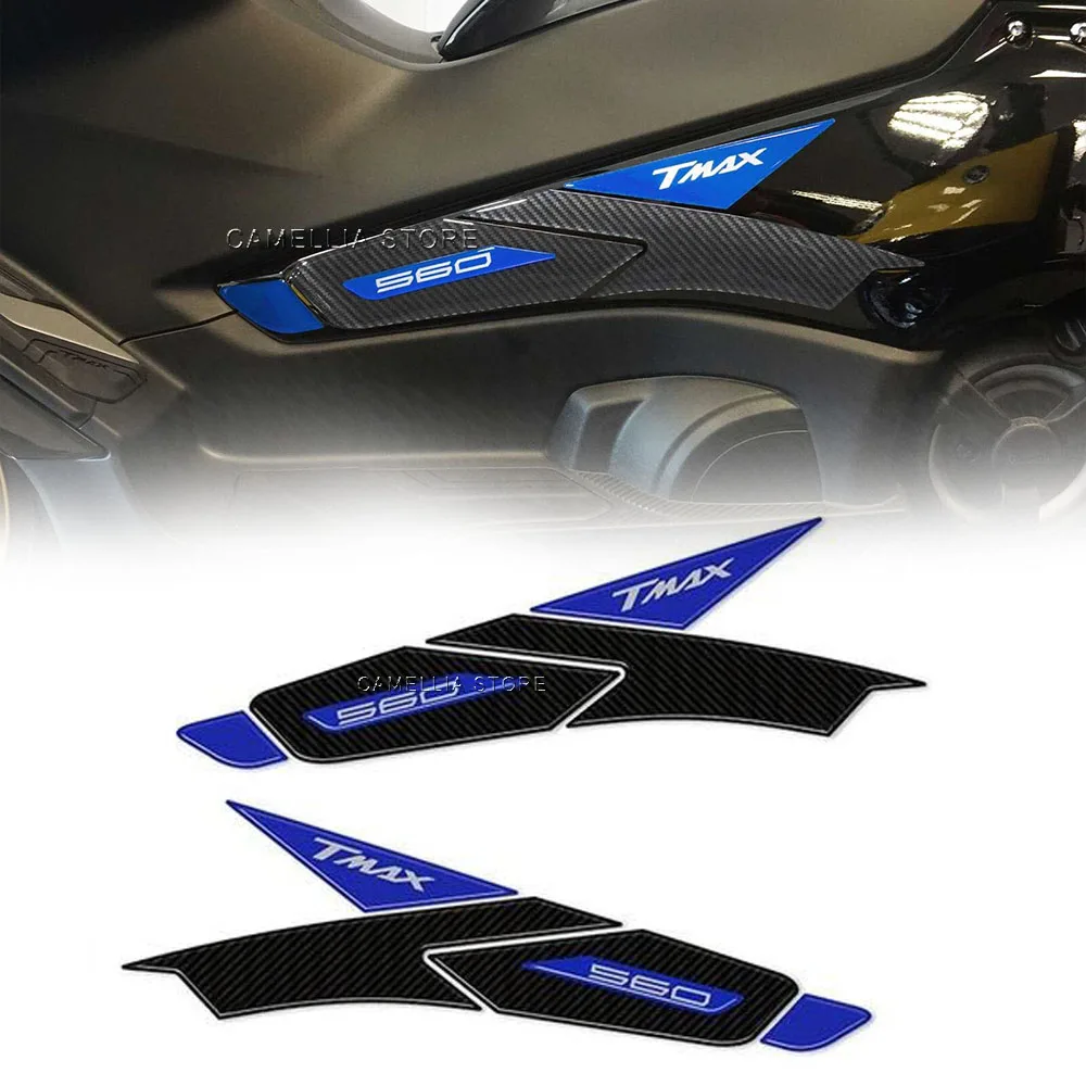 

Motorcycle Sticker Set - New 3D Epoxy Resin Waterproof Motorcycle Fuel Tank Floor Protection Sticker for Yamaha Tmax 2022-2023