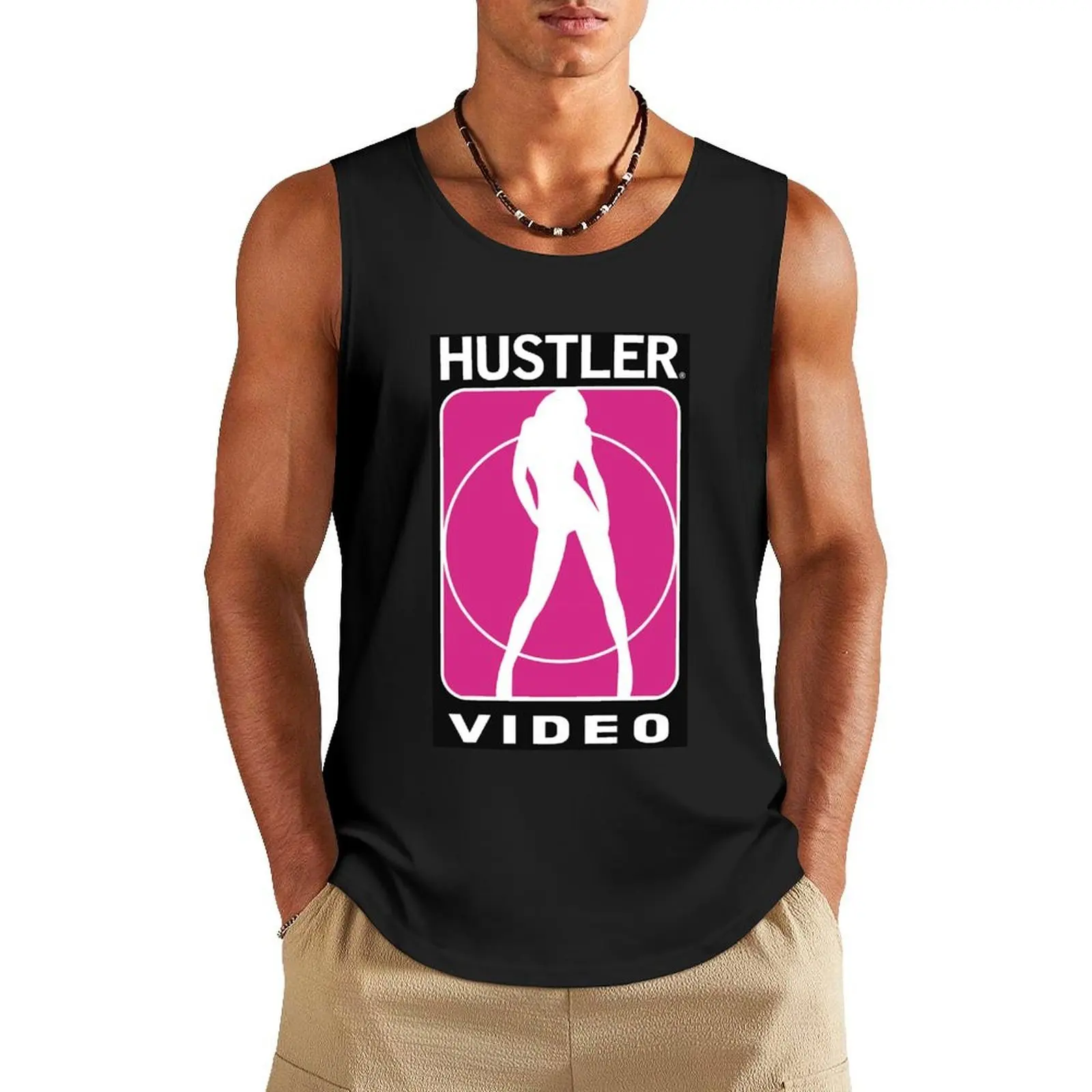 

HUSTLER For Fans Tank Top sports vest T-shirt Men's gym Men's clothing brands gym clothes man