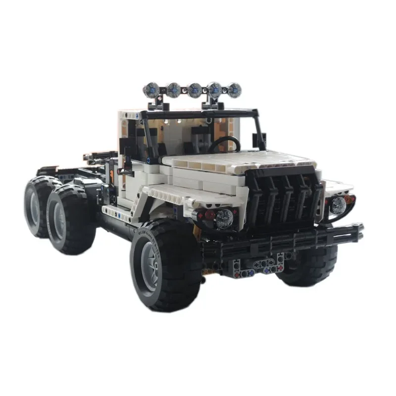 

MOC-13437 RC Electric Truck 6x6 Assembly Stitching Building Block Model •1342 Parts Building Blocks Boy Birthday Custom Gift Toy