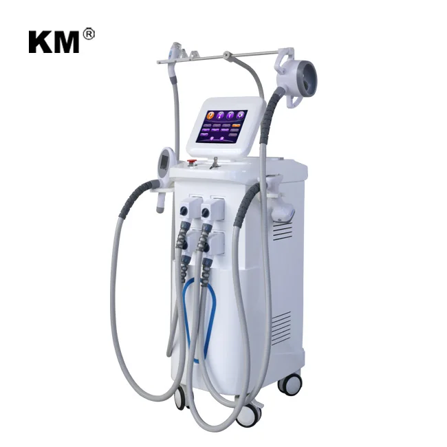 Wholesale prices 4 Handles vela shape body slimming Anti Cellulite Roller RF Vacuum Ultrasound cavitation Machine