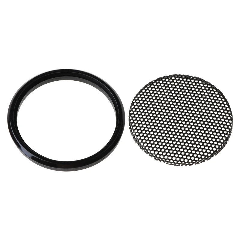 Protective Steel Mesh Circle Car Speaker Spare Parts Stable Quality Parts Vintage Speaker's Mesh Appearance Props 3 4 5 6 In