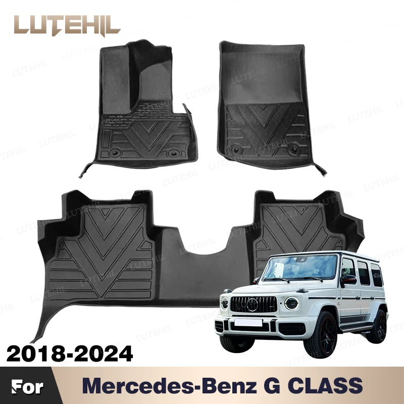 

Автомобильный коврик TPE для Mercedes-Benz G CLASS 2018-2024 2023 2022 2021 2020 2019, ковровый чехол, аксессуары для защиты салона