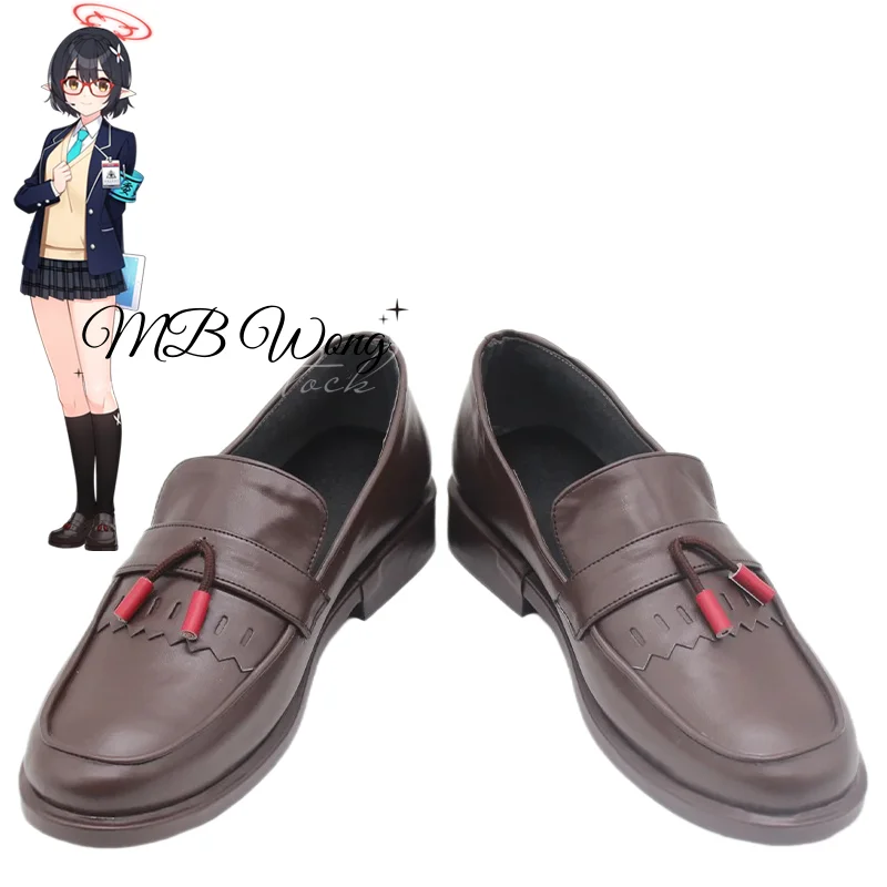 

Game Blue Archive Okusora Ayane Cosplay Shoes JK School Shoes Role Play Halloween Carnival Christmas Party Outfit Prop Custom