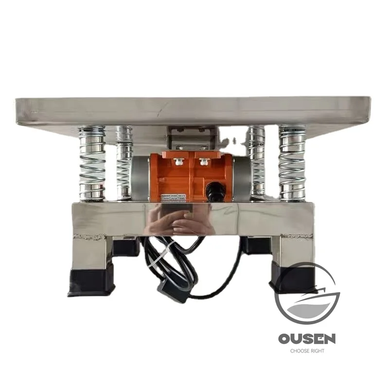 35CM*35CM Small Concrete Vibration Table Vibration Test Bench Test Block Vibration Platform Test Stainless Steel 3000rpm