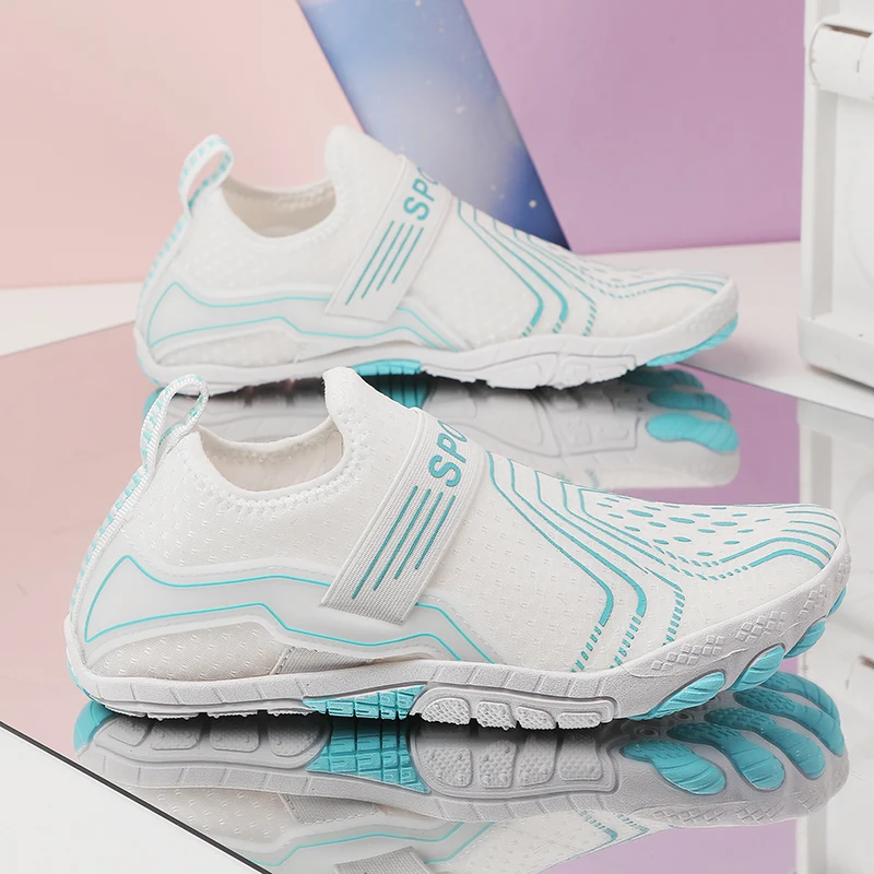 Buty do wody dla mężczyzn szybkoschnący boso Aqua Sneakers buty do wędrówek na plażę do nurkowania łódką do uprawiania sportów wodnych na świeżym