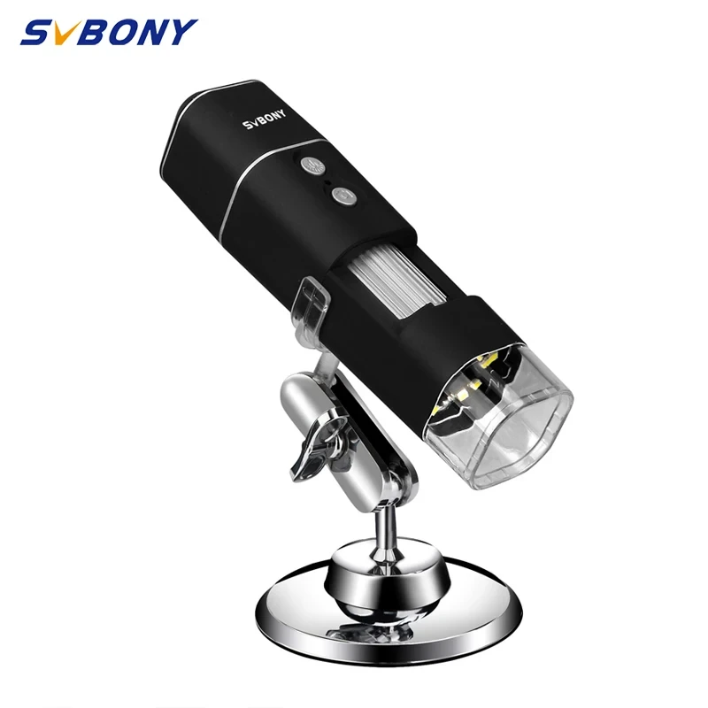 SVBONY SV606 Digital Microscope 50-1000x,Wireless Microscope for Phone,Compatible with Android,iOS Smartphone or Tablet,Windows