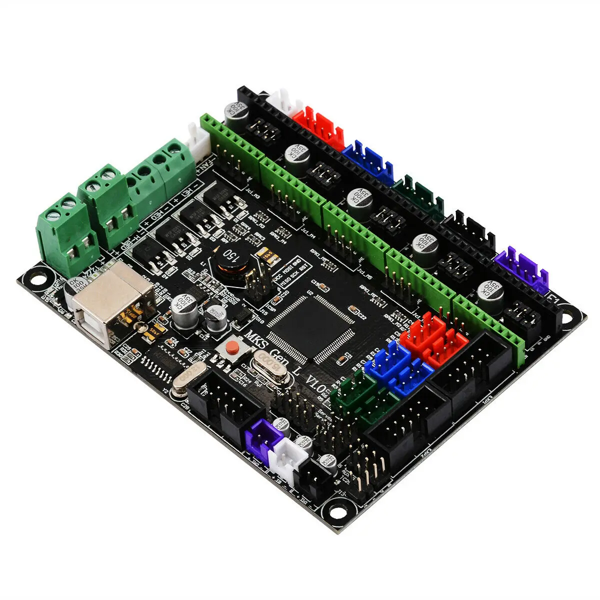 

Плата управления принтером AP-3D Mks Gen L V1.0 Материнская плата со встроенными рампами 12/24 В