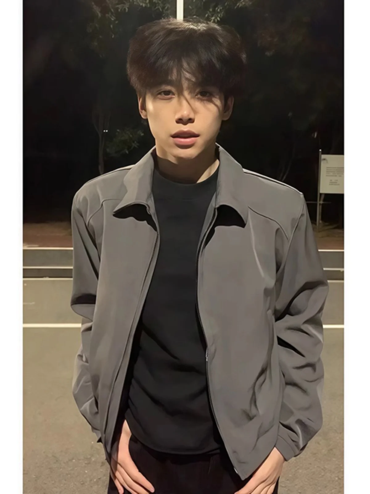 

Мужская утепленная куртка Cleanfit с подкладкой на плечах, осенне-зимнее пальто с американским воротником на молнии, верхняя одежда