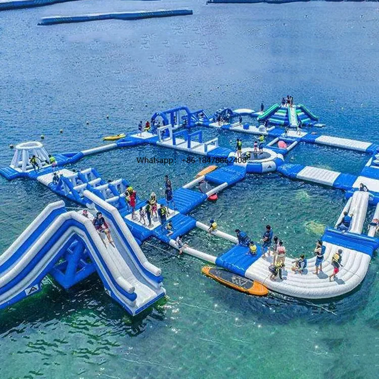 

Factory Custom Outdoor Inflatable Water Park Inflatable Sea Water Play Equipment Park Inflatable Floating Water Games Park