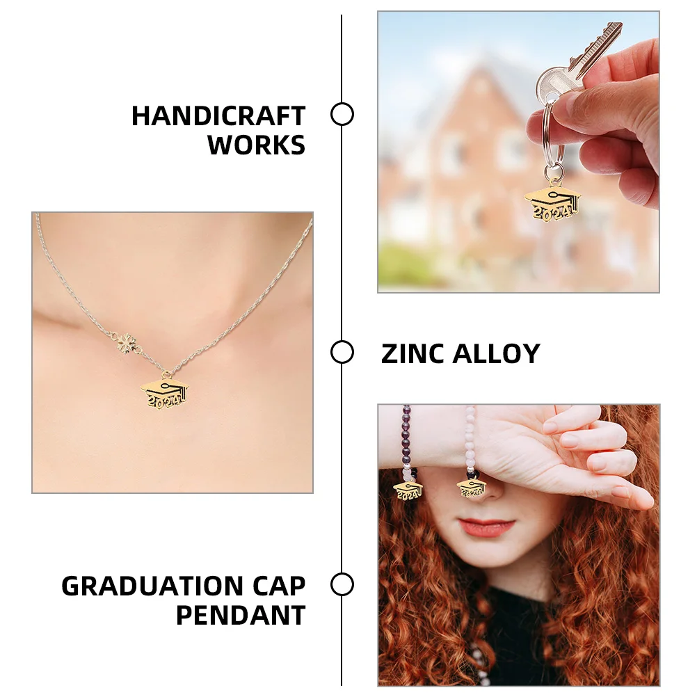 

150 шт. подвесок на выпускной 2024 года из цинкового сплава, материалы для рукоделия для ожерелий, серег, браслетов, подвески для выпускного, материалы для рукоделия своими руками