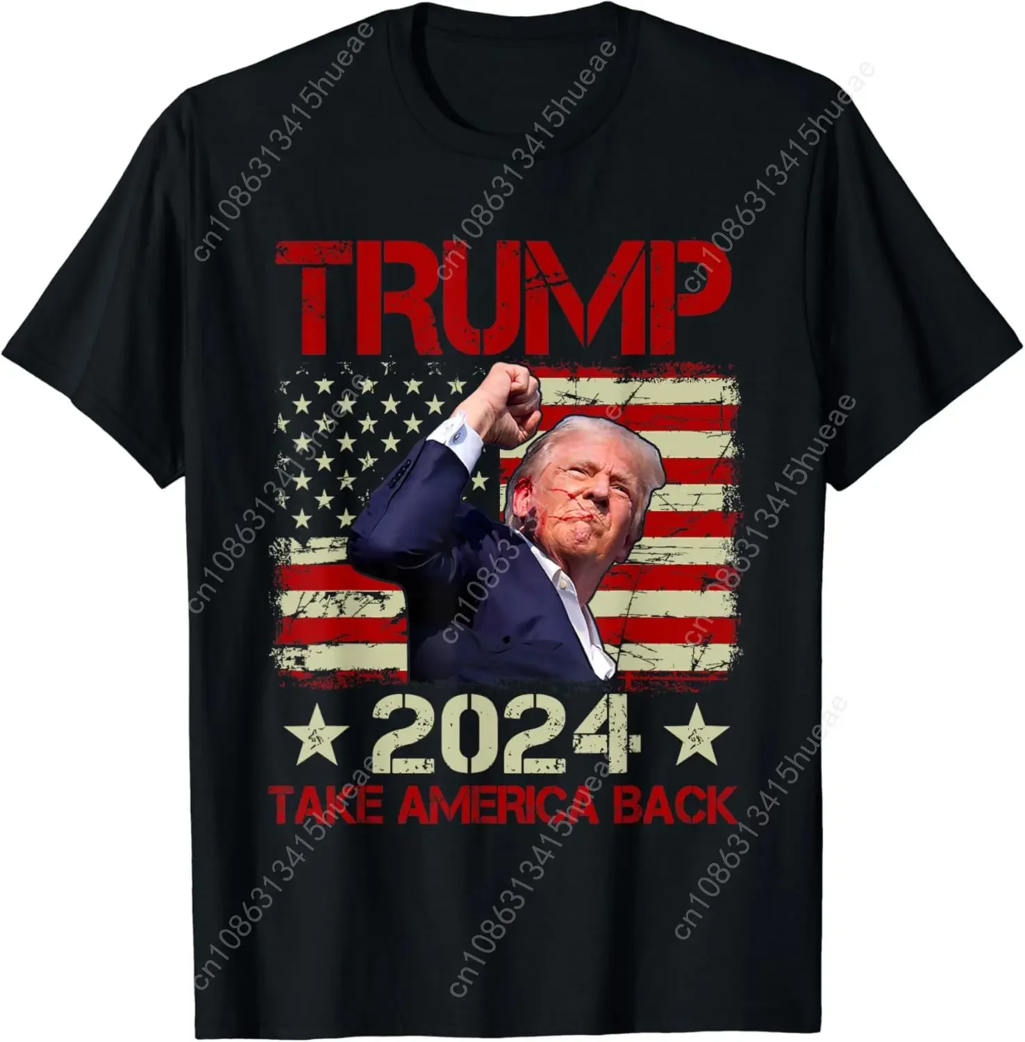 Trump Fist Pump Shot At Trump 2024 Trump Survives Rally T-Shirt