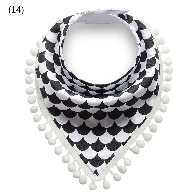 

1 шт. хлопковый нагрудник-бандана с кисточками для младенцев, нагрудник для кормления малышей, салфетка для отрыжки, шарф для новорожденных, аксессуары для детской одежды