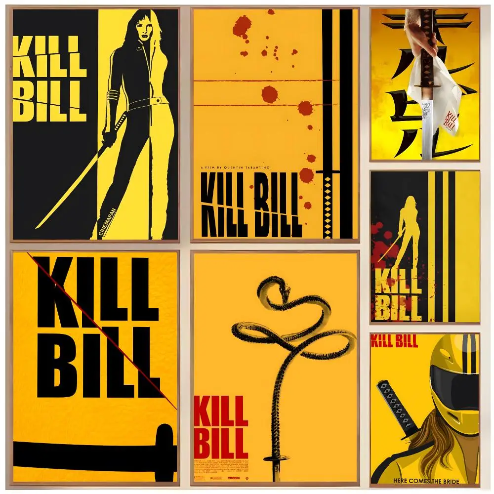movie action K-Kill Bill Poster  Classic Home Interior Design & Modern Wall Decor Art Collection