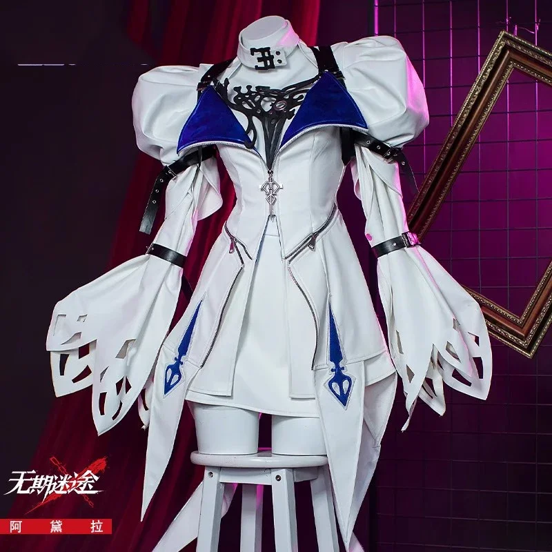 أديلا تأثيري الطريق إلى أي مكان تأثيري البدلة رائع جلدية تأثيري حلي شعر مستعار أحذية هالوين حفلة لعب الأدوار الزي هدية شعر مستعار #4