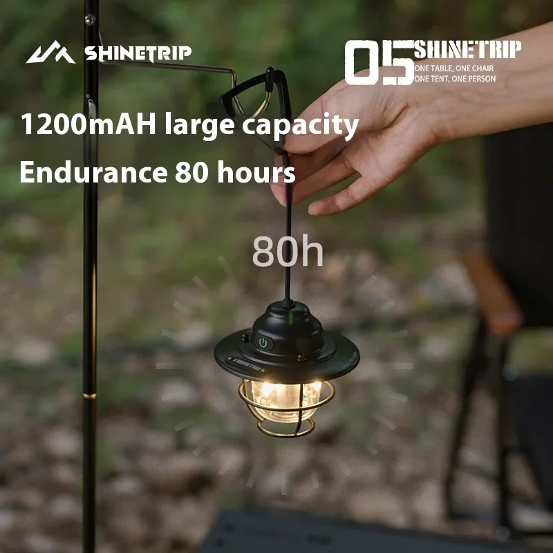 

ShineTrip Camping Pine Cone Light Outdoor Lighting Tent Light Long Battery Life Charging Atmosphere Camping Light