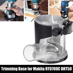 Router Base Dust Cover Wood Milling Cutter Base Trimming Machine Milling Stand