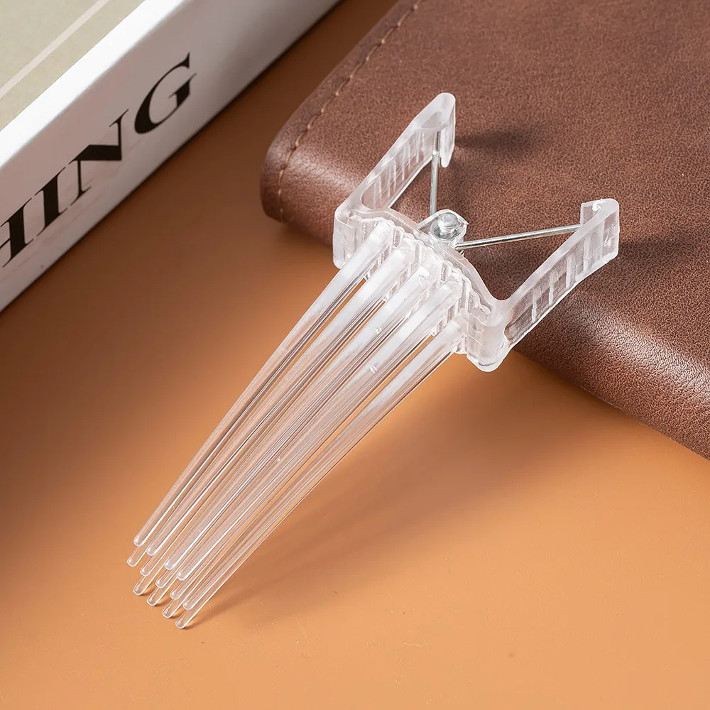 New Simple Fluffy Hairpin High Natural Curly Hair Style Hair Clip Invisible Lightweight Women Hair Curler Tool Comb