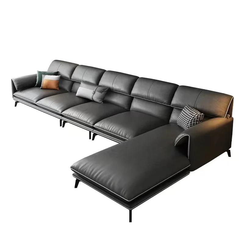 Minimalist Black Sofa Living Room Nordic Luxury Sectional Sofas Modern Europe Salas Y Sofas Economicos Furniture