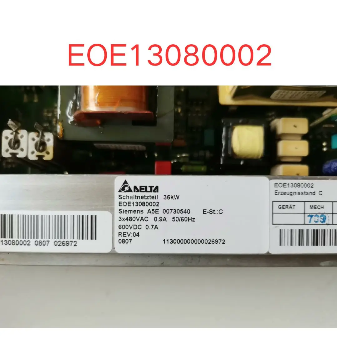 used  EOE13080002 6SN1145 series power side panel test OK Fast shipping