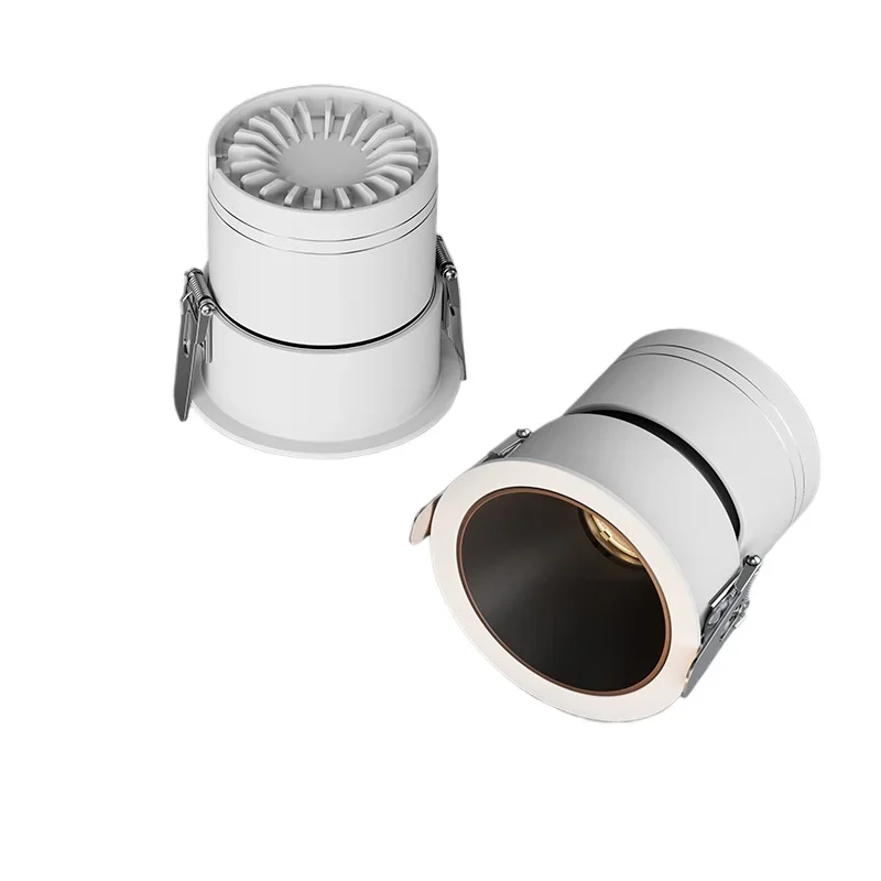 Full spectrum eye protection hill spotlight embedded 2025 new anti-glare downlight led home living room wall washer