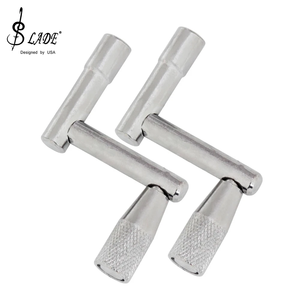 SLADE 2Pcs Z Type Jazz Snare Drum Tuning Key Universal Standard Square Wrench Percussion Musical Instrument Parts & Accessories