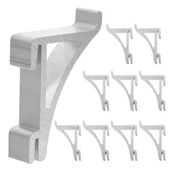 10pcs Freezer Shelf Clips Refrigerator Support Hooks Cooler Shelf Brace Refrigerator buckle beverage cabinet shelf buckle New