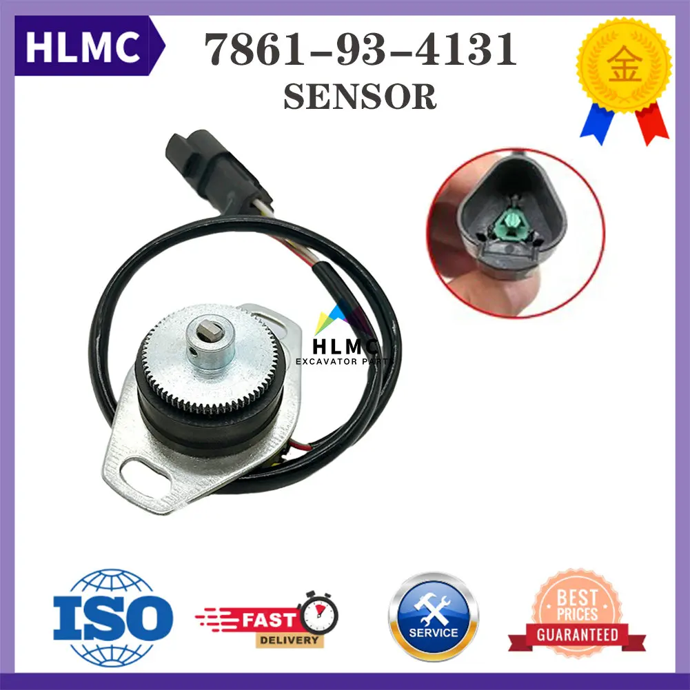 PC120-6E PC200-7 PC300-7 PC360-7 PC400-7 PC450-7Throttle Motor Locator Positioner 7861-93-4131 For Excavator Parts